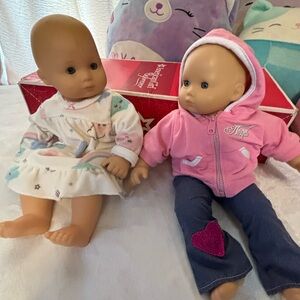 Adorable Baby Doll Set with Pink Outfit